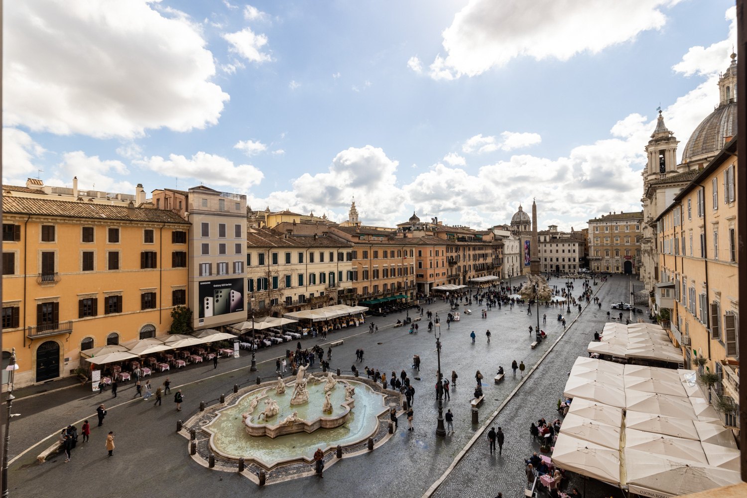 The square from the Executive Suite