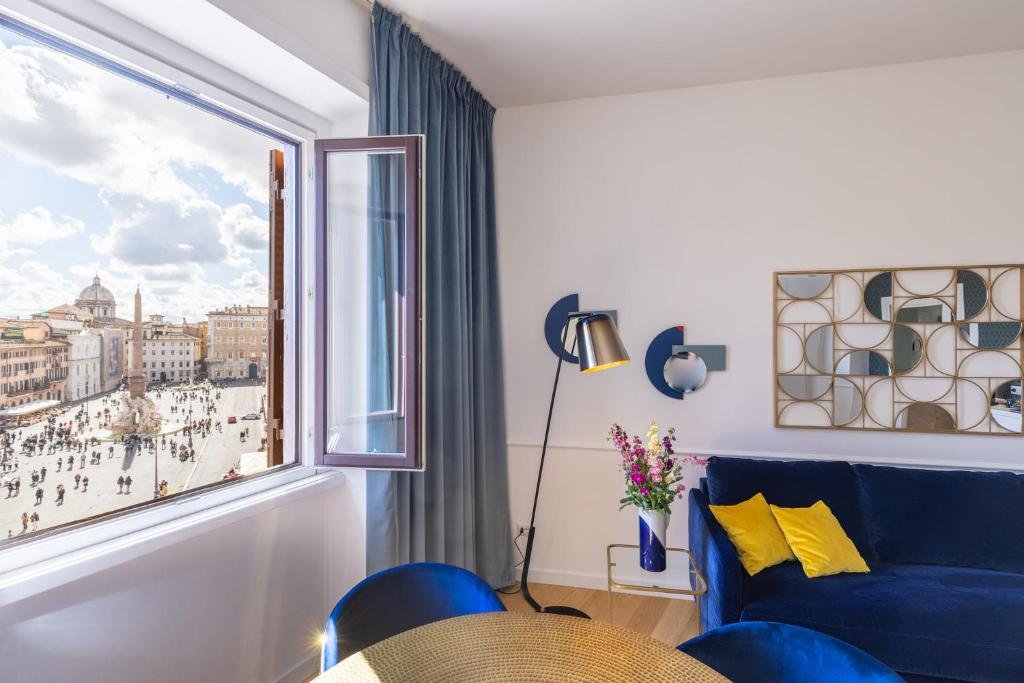 Presidential Suite · living area and view